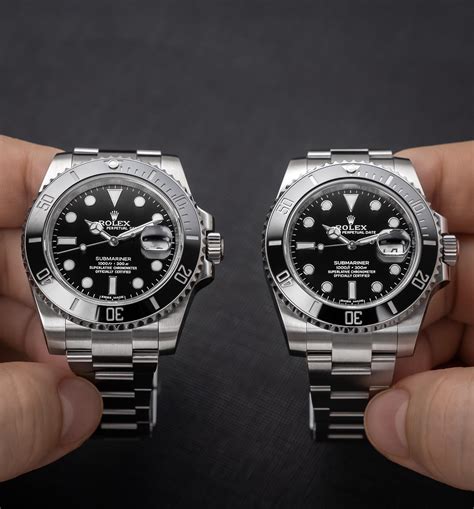 rolex submariner real vs fake